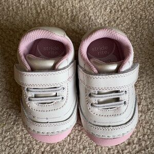 Stride Rite Pink and Gray Baby/Toddler Shoes 4W